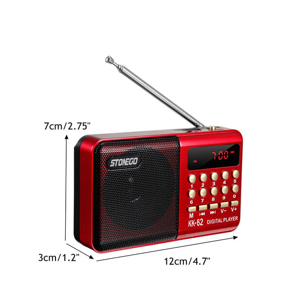 Handheld Rechargeable Mini Portable Radio