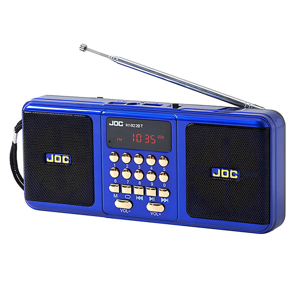 Portable Stereo FM Radio with Rechargeable Battery