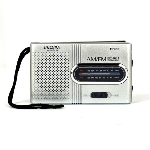 Portable AM FM Radio Receiver Player