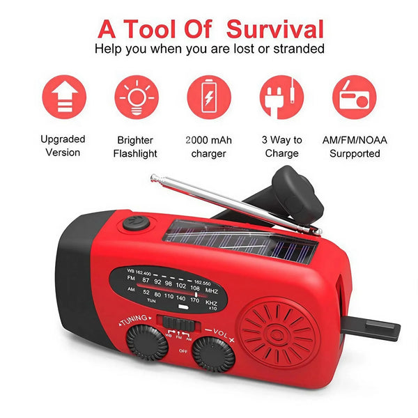 Handheld Rechargeable Mini Portable Radio