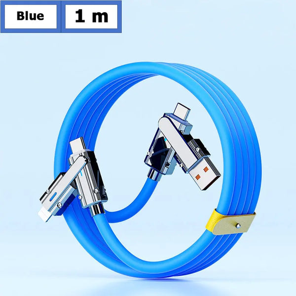 4-in-1 Multi USB Type C to Lightning Type C for Phone Tablet