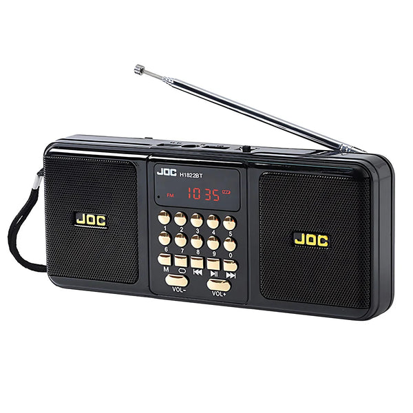Portable Stereo FM Radio with Rechargeable Battery