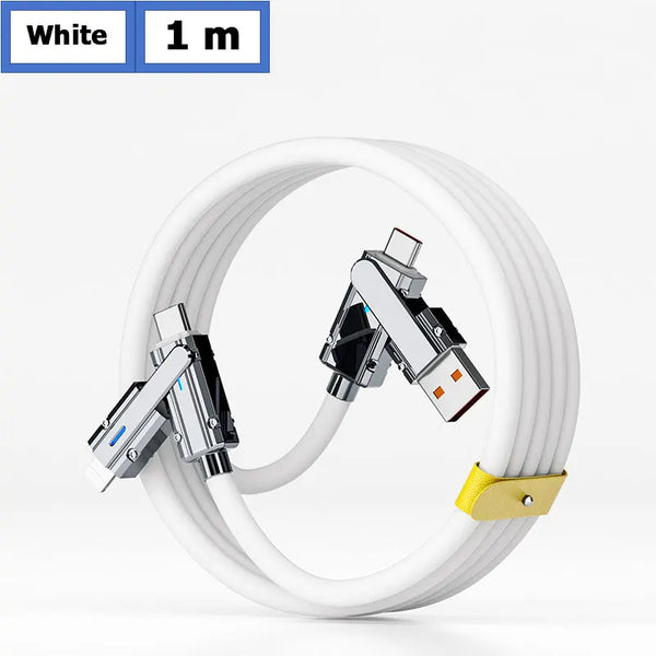 4-in-1 Multi USB Type C to Lightning Type C for Phone Tablet