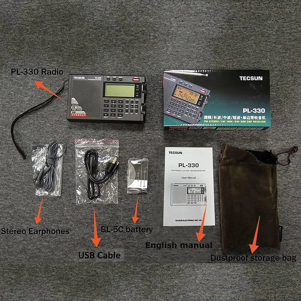 FM/MW/SW/LW SSB DSP Full-Band Radio