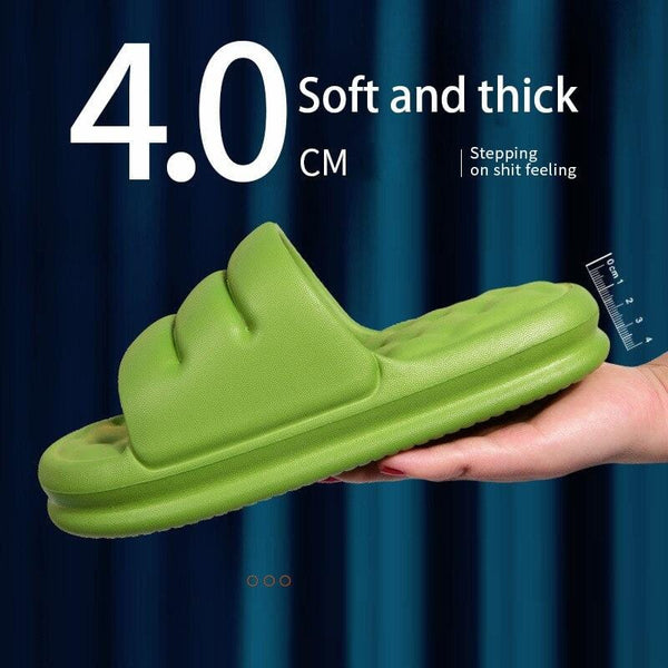 Men Women Thick Sole Soft Anti-slip Slippers